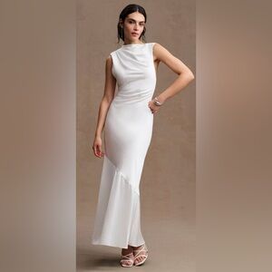 NWT Significant Other Lana Cowl-Neck Satin Gown